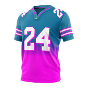 The Final Whistle Grid Iron Pink Jersey