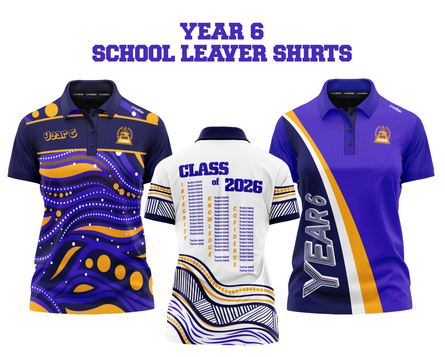 Year 6 school shirts