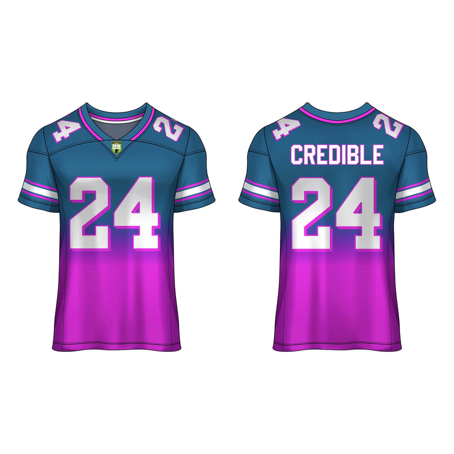 The Final Whistle Grid Iron Pink Jersey