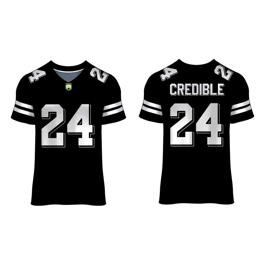 TFW Limited Edition Black Grid Iron Jersey
